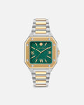Philipp Plein Edge 42MM Two-Tone Bracelet Watch Silver/Gold