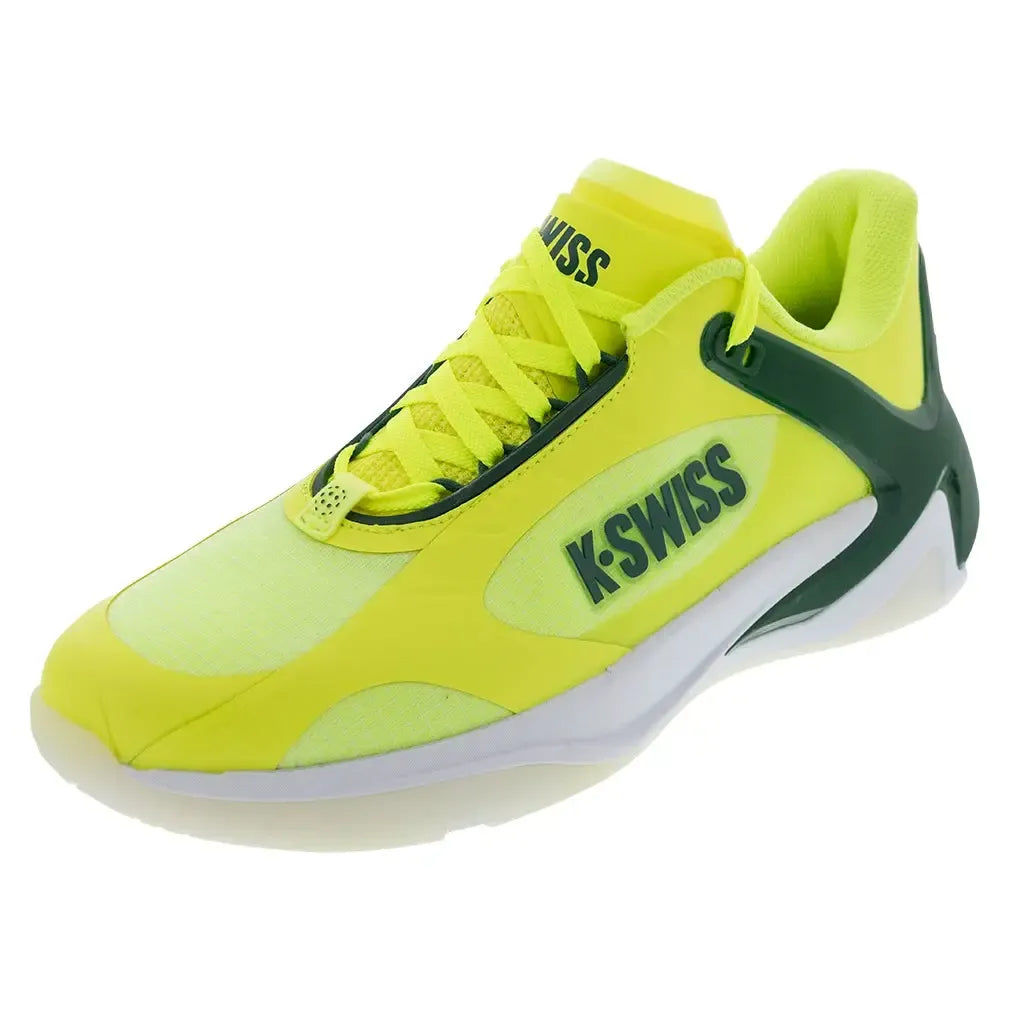 Men's K-Frame Pickleball Shoes Neon Lime and Eden-Footwear-K-Swiss-09491-737F25copy-Tennis Express