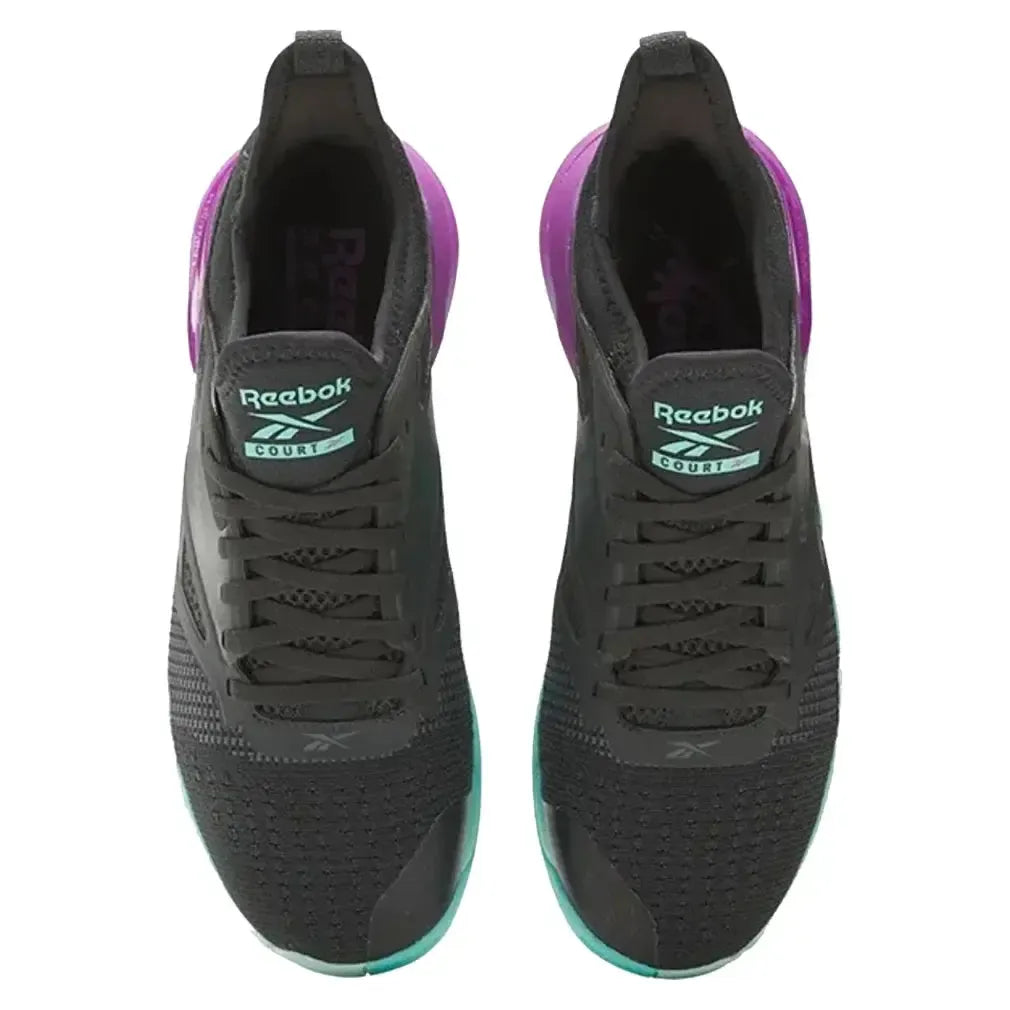 Unisex Nano Court Training Shoes Purple Rave and AI Aqua