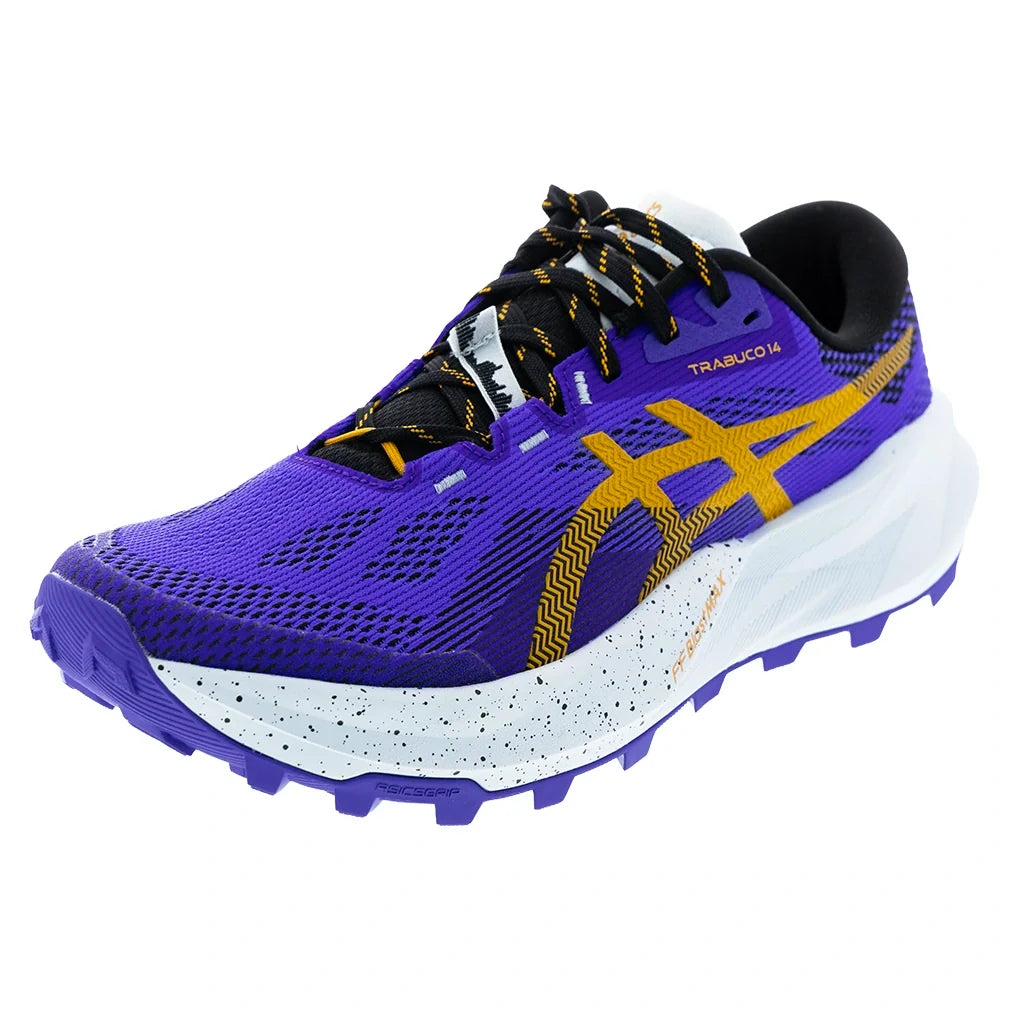 Men's Trabuco 14 Running Shoes Cobalt Burst and Sandstorm-Footwear-Asics-1011C166-400copy-Tennis Express