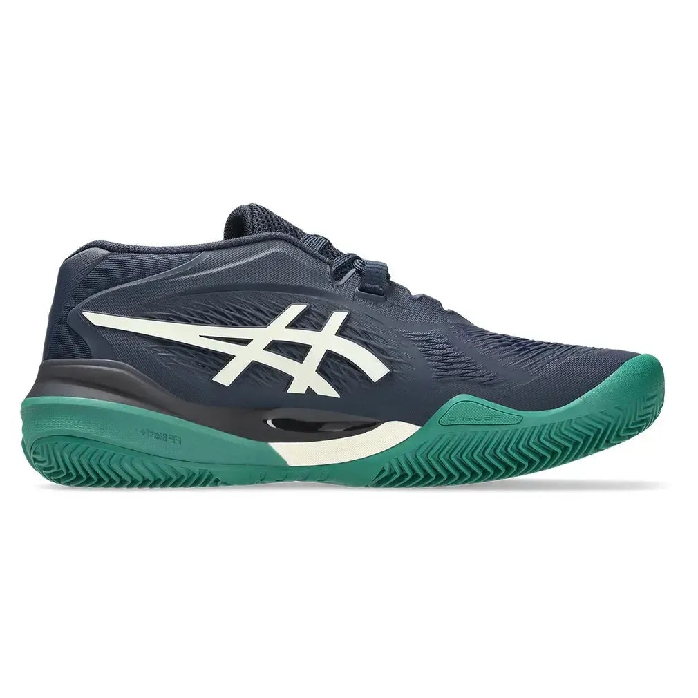Men's GEL-Resolution X Clay Tennis Shoes Midnight and Cream