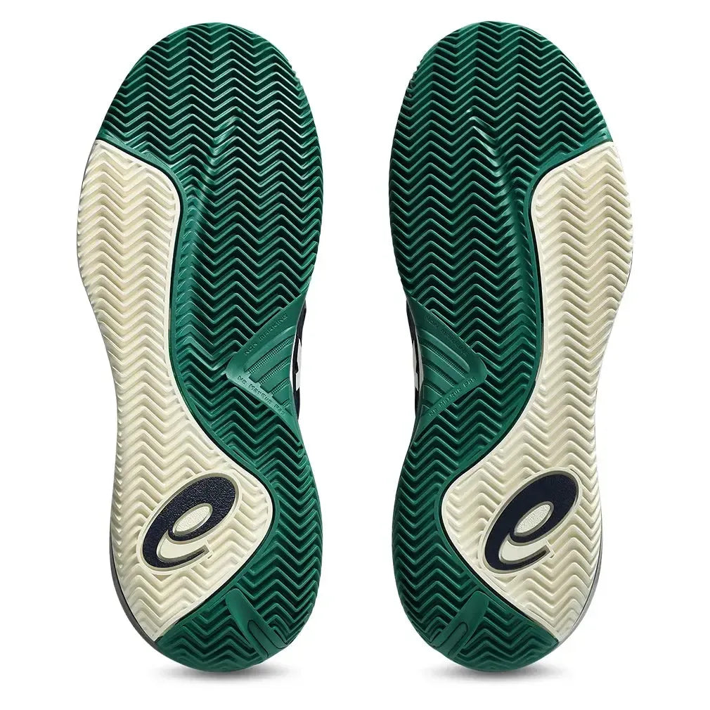 Men's GEL-Resolution X Clay Tennis Shoes Midnight and Cream