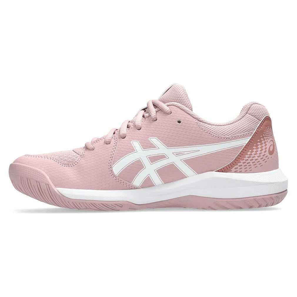 Women's GEL-Dedicate 8 D Width Tennis Shoes Morganite and White