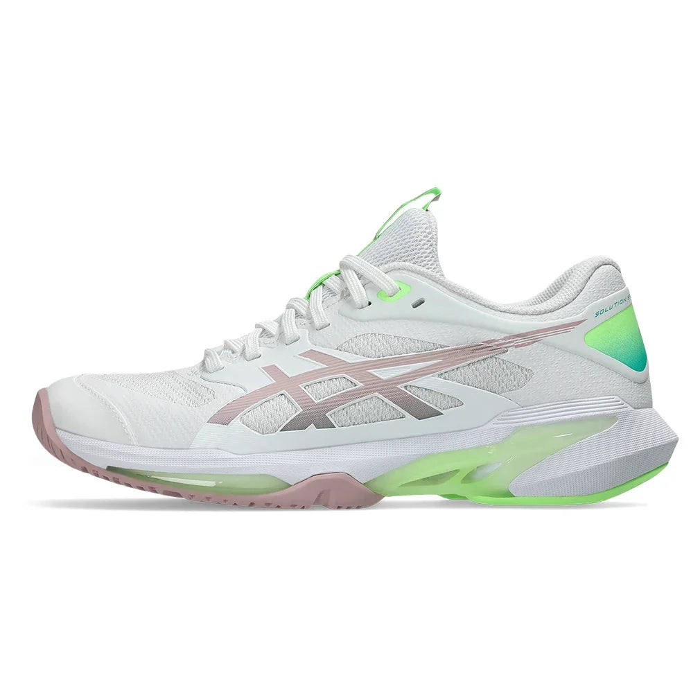 Women's Solution Speed FF 4 Tennis Shoes White and Morganite