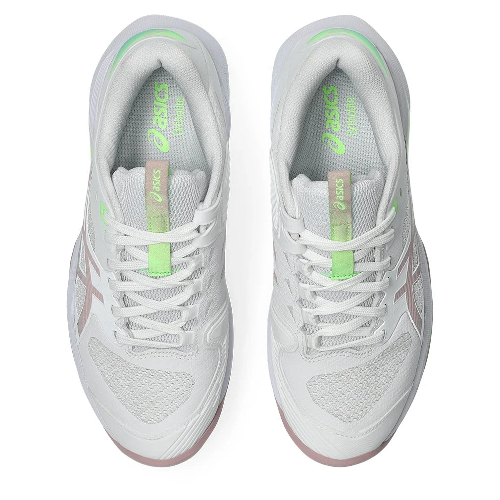 Women's Solution Speed FF 4 Tennis Shoes White and Morganite