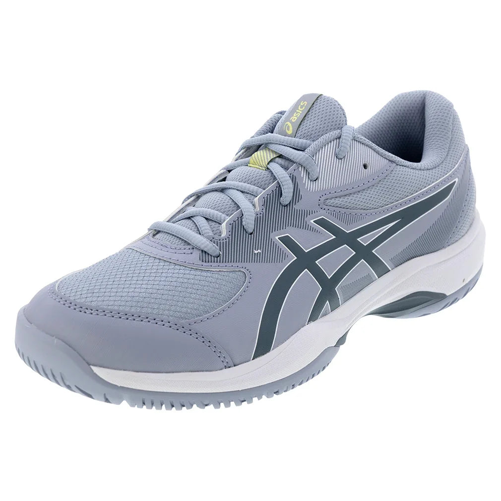 Juniors' GEL-Game GS Tennis Shoes Grey Blue and Ironclad-Footwear-Asics-1044A083-400S26copy-675266Tennis Express