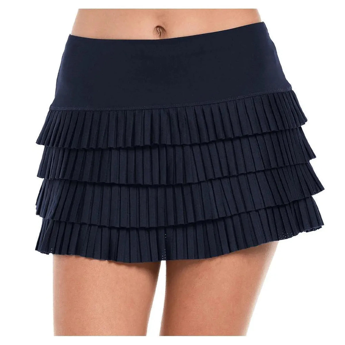 Women's Mon Amie Tennis Skort-Apparel-Lucky In Love-105014-401_MIDNIGHT-L-Tennis Express