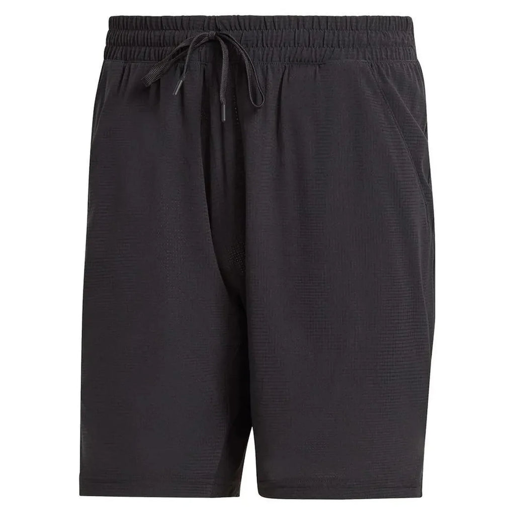 Men's Ergo 7 Inch Tennis Short Black-Apparel-Adidas-110337-DEFAULT-L-Tennis Express