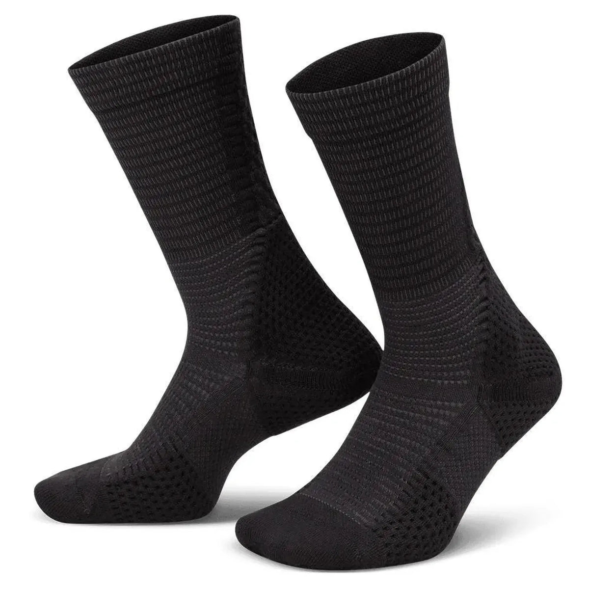 Unisex Unicorn Dri-Fit Advantage Cushioned Crew Socks-Socks-Nike-110615-010_BLACKWHITE-L-Tennis Express