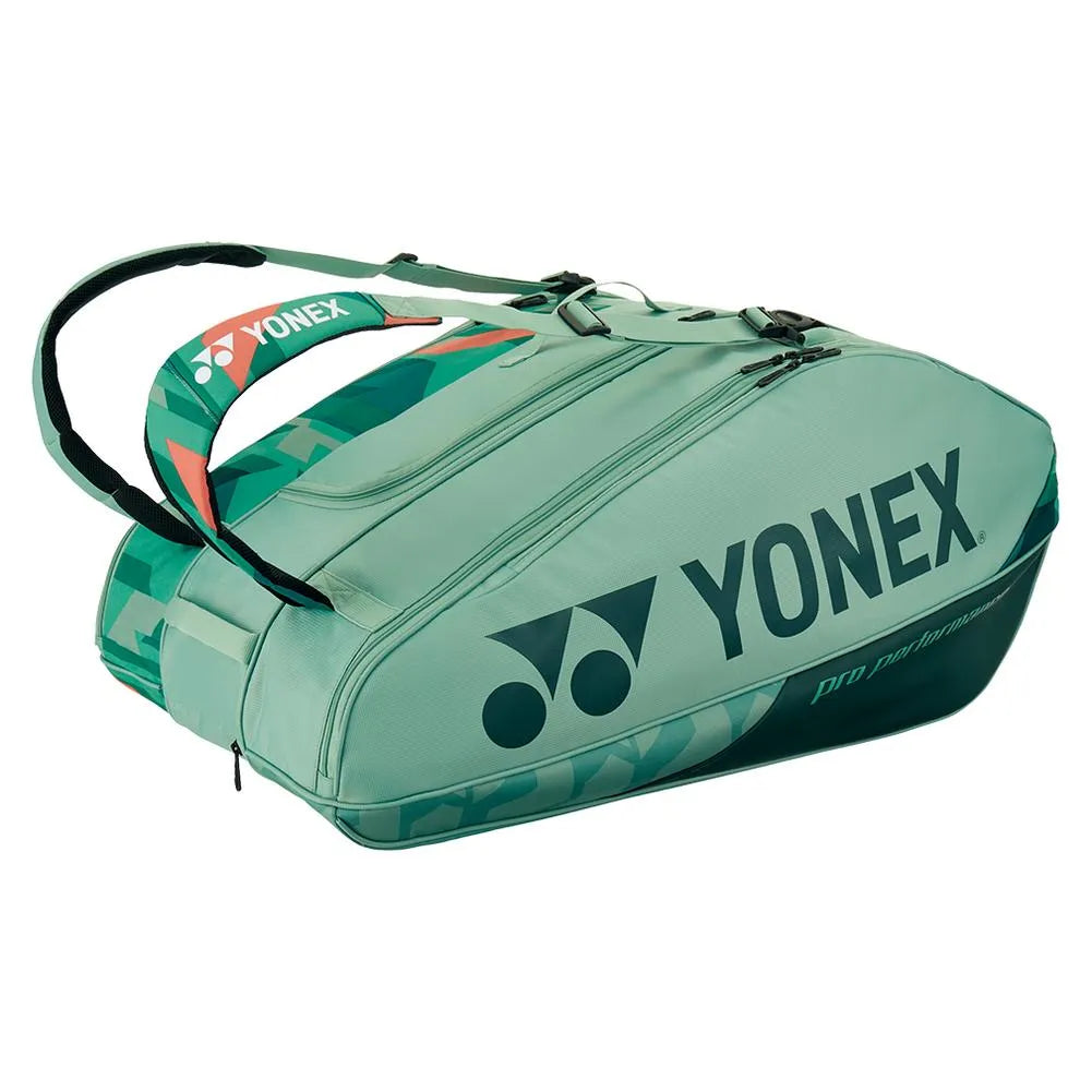 Pro Tennis Racquet Bag 12pk Wide-Bags-Yonex-111507-OLIVEGREEN-L-Tennis Express
