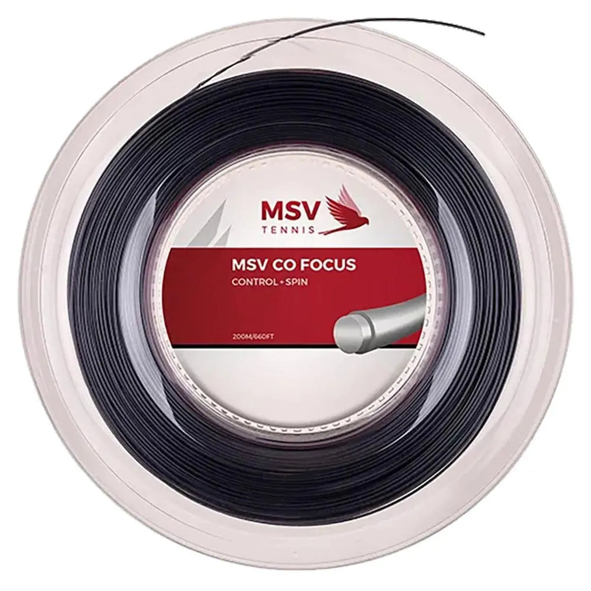 MSV Co Focus 123 Reel Tennis String Black-Strings-Mauve Sports-111878-DEFAULT-L-1-[Sku]-Tennis Express