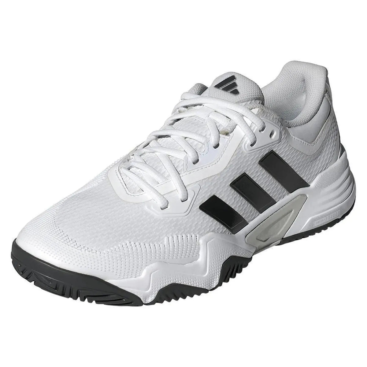 Mens Solematch Control 2 Tennis Shoes White and Black Blue Metallic-Footwear-Adidas-112620-DEFAULT-L-Tennis Express