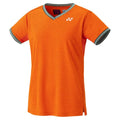 Womens Paris Crew Neck Tennis Top-Apparel-Yonex-112946-BRIGHT_ORANGE-L-Tennis Express