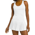 Women's Midtown Tennis Dress-Apparel-Wilson-113601-BT_WHITE-L-Tennis Express