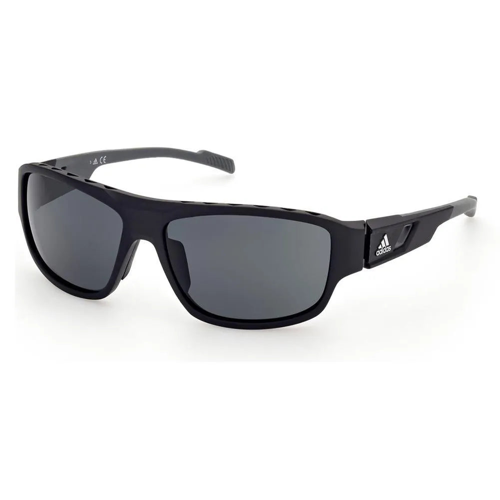 Men's Active Sunglasses Matte Black and Bordeaux-Accessories-Adidas-113975-DEFAULT-L-1-[Sku]-Tennis Express