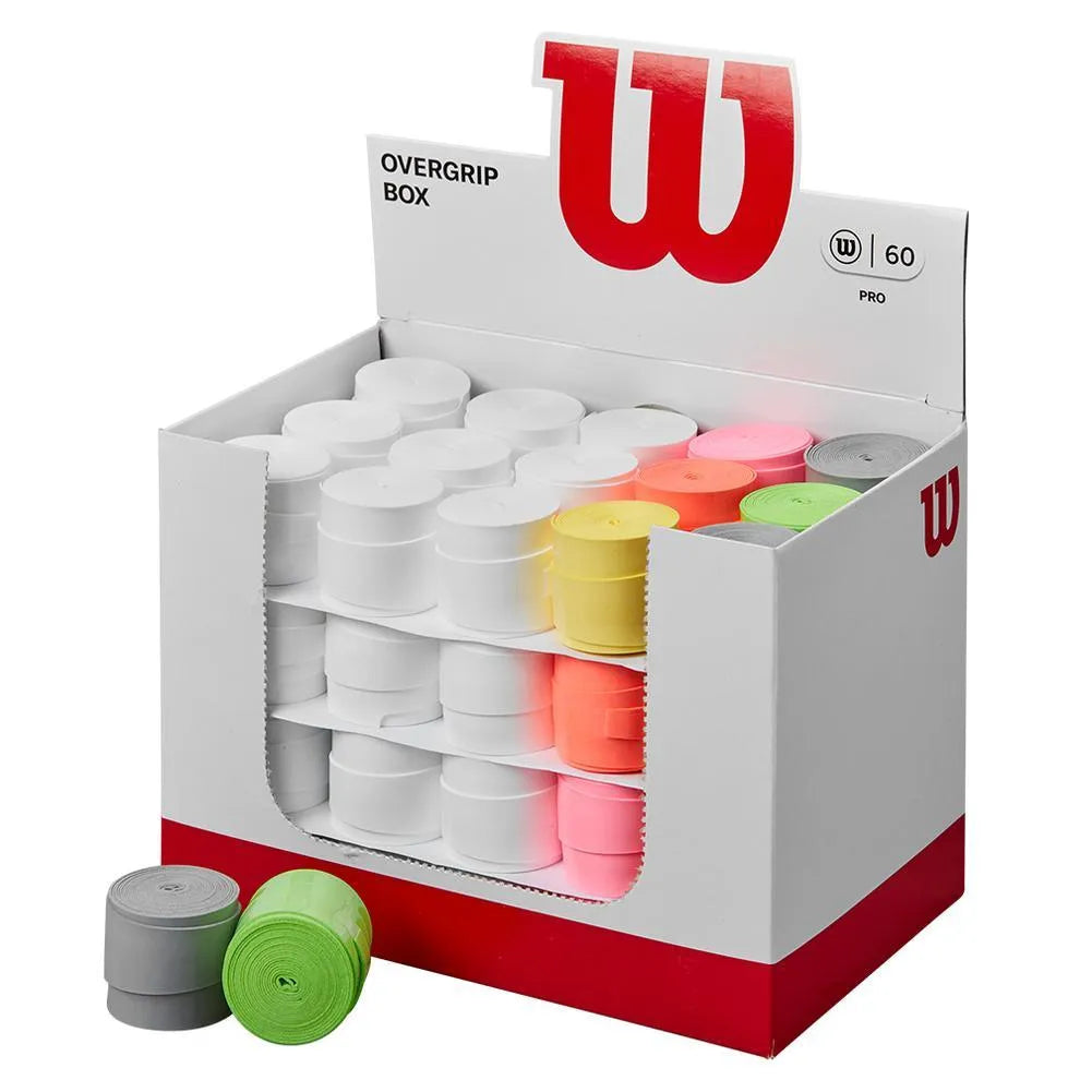 Pro Overgrip Box 60 Assorted-Accessories-Wilson-114256-DEFAULT-L-Tennis Express