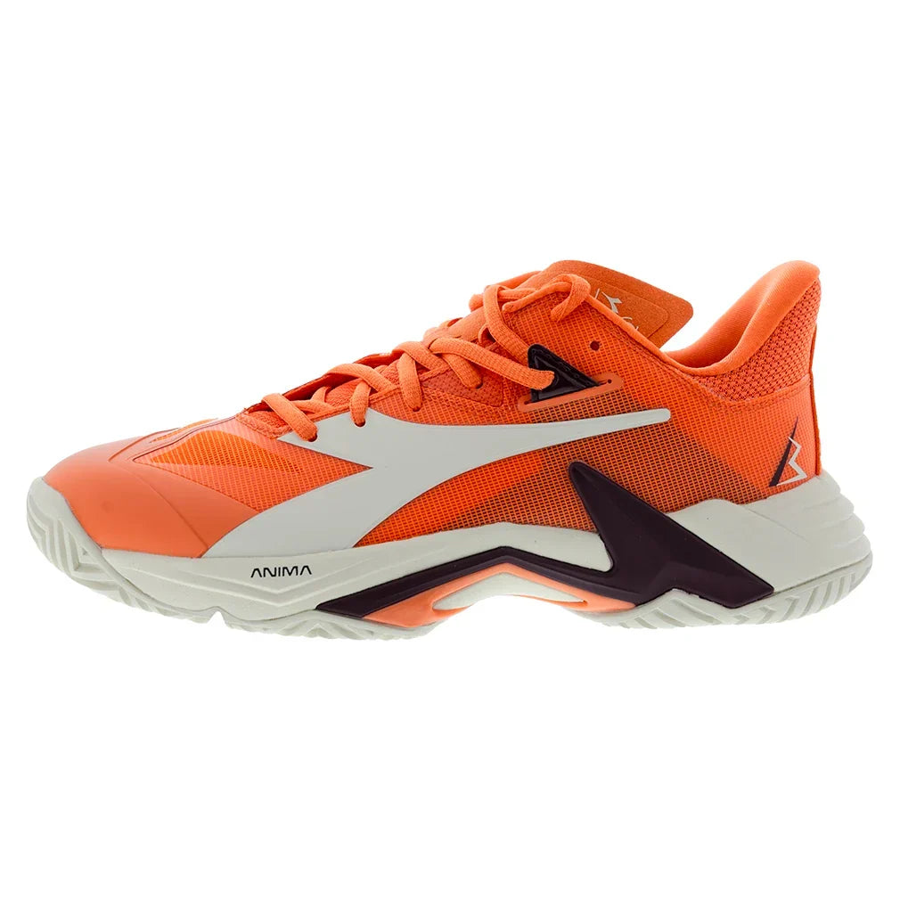 Men's B.Icon 3 AG Tennis Shoes Nasturtium and Whisper White