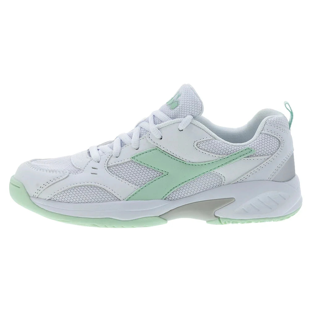 Juniors' S Challenge 6 SL Tennis Shoes White and Bay