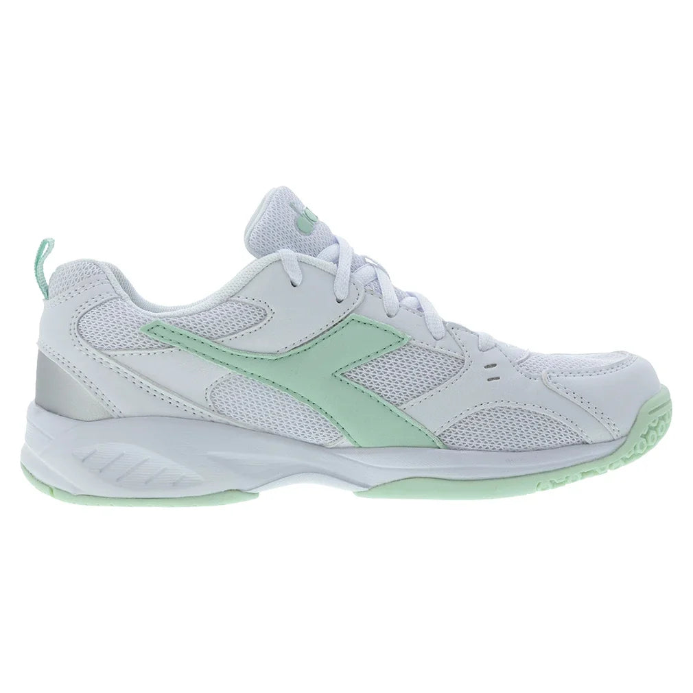 Juniors' S Challenge 6 SL Tennis Shoes White and Bay