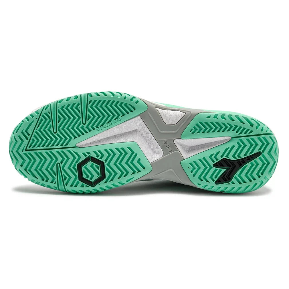 Women's Trofeo 4 AG Tennis Shoes White and Cabbage