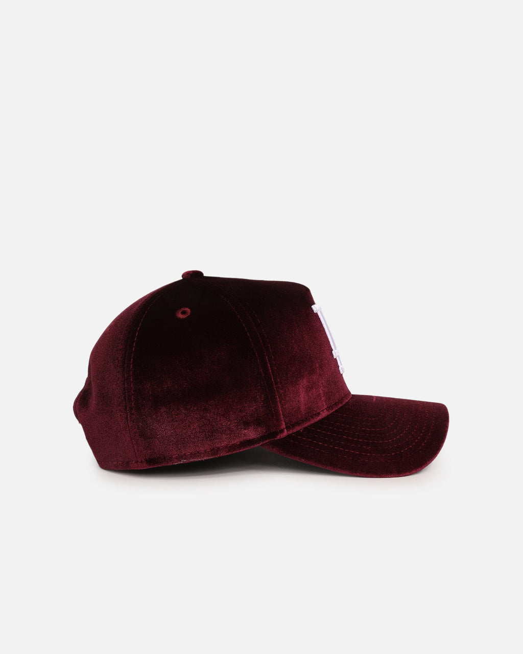 New Era Los Angeles Dodgers 'Velvet Dreams' 9FORTY A-Frame Snapback Maroon/Grey