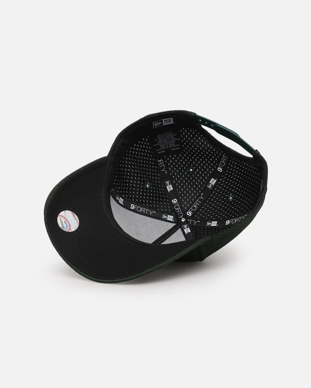 New Era Los Angeles Dodgers 'Green Mesh' 9FORTY A-Frame Snapback Dark Green
