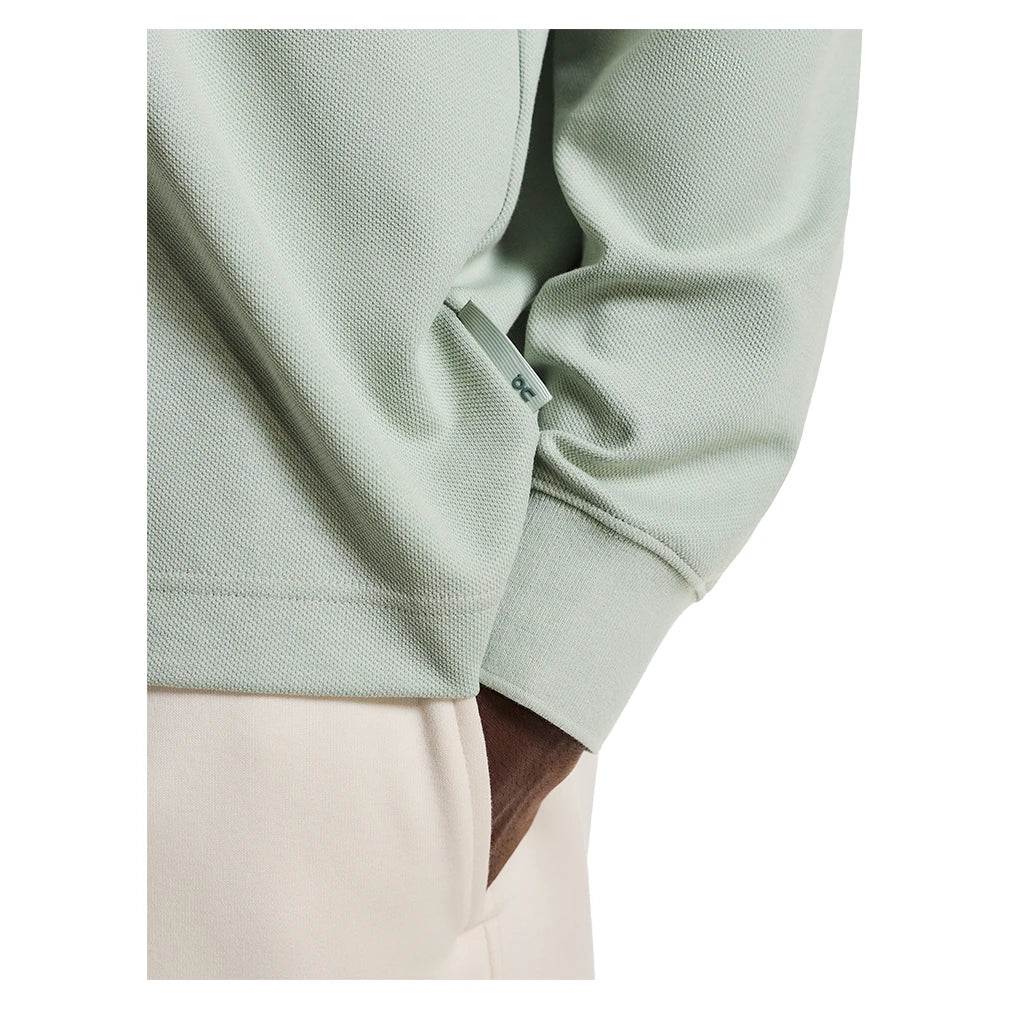 Men's Courtside Long Sleeve Tennis Polo Mineral