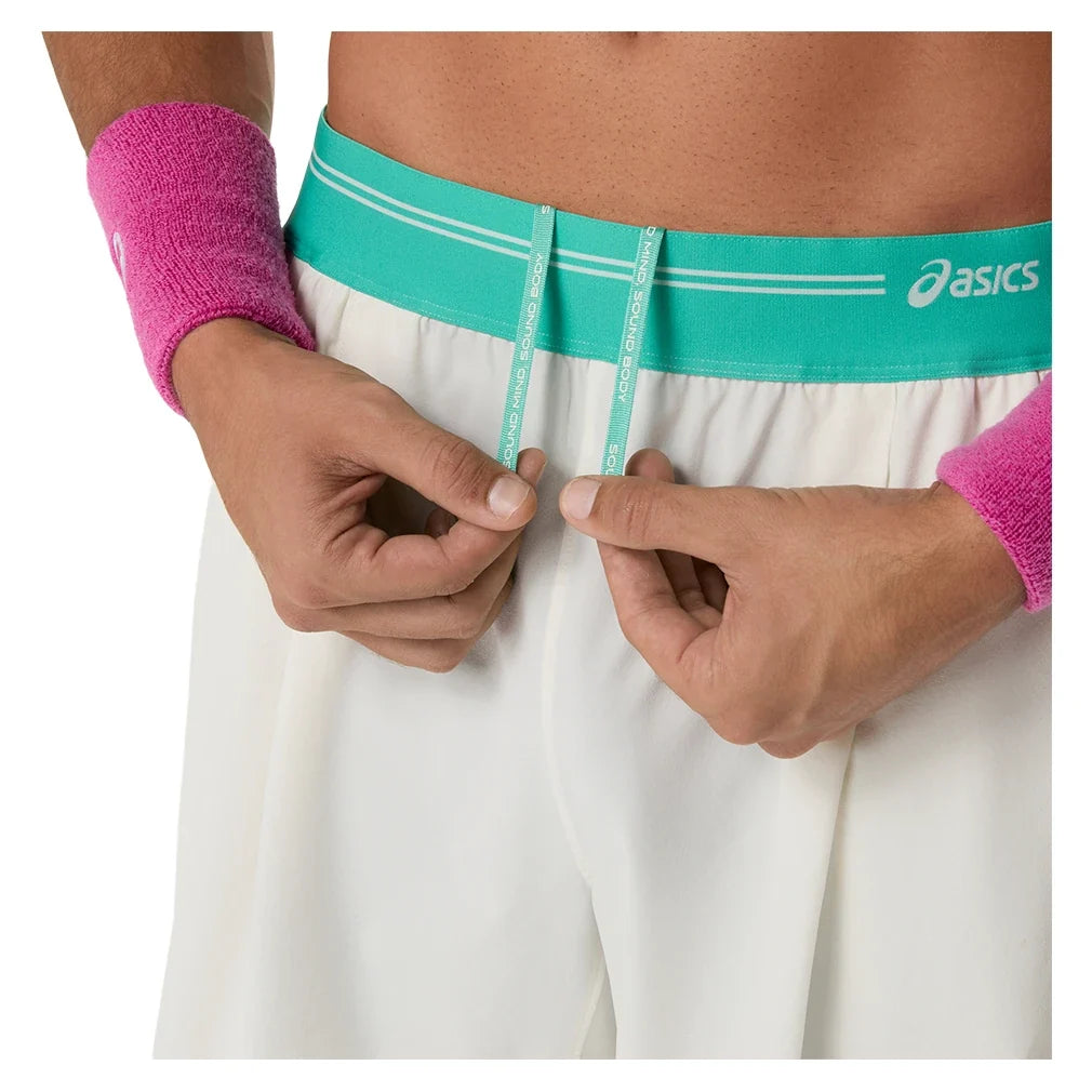 Men's Game 7 Inch Tennis Short Cream
