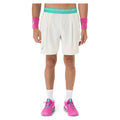 Men's Game 7 Inch Tennis Short Cream-Apparel-Asics-2041A382-100S26-675521Tennis Express