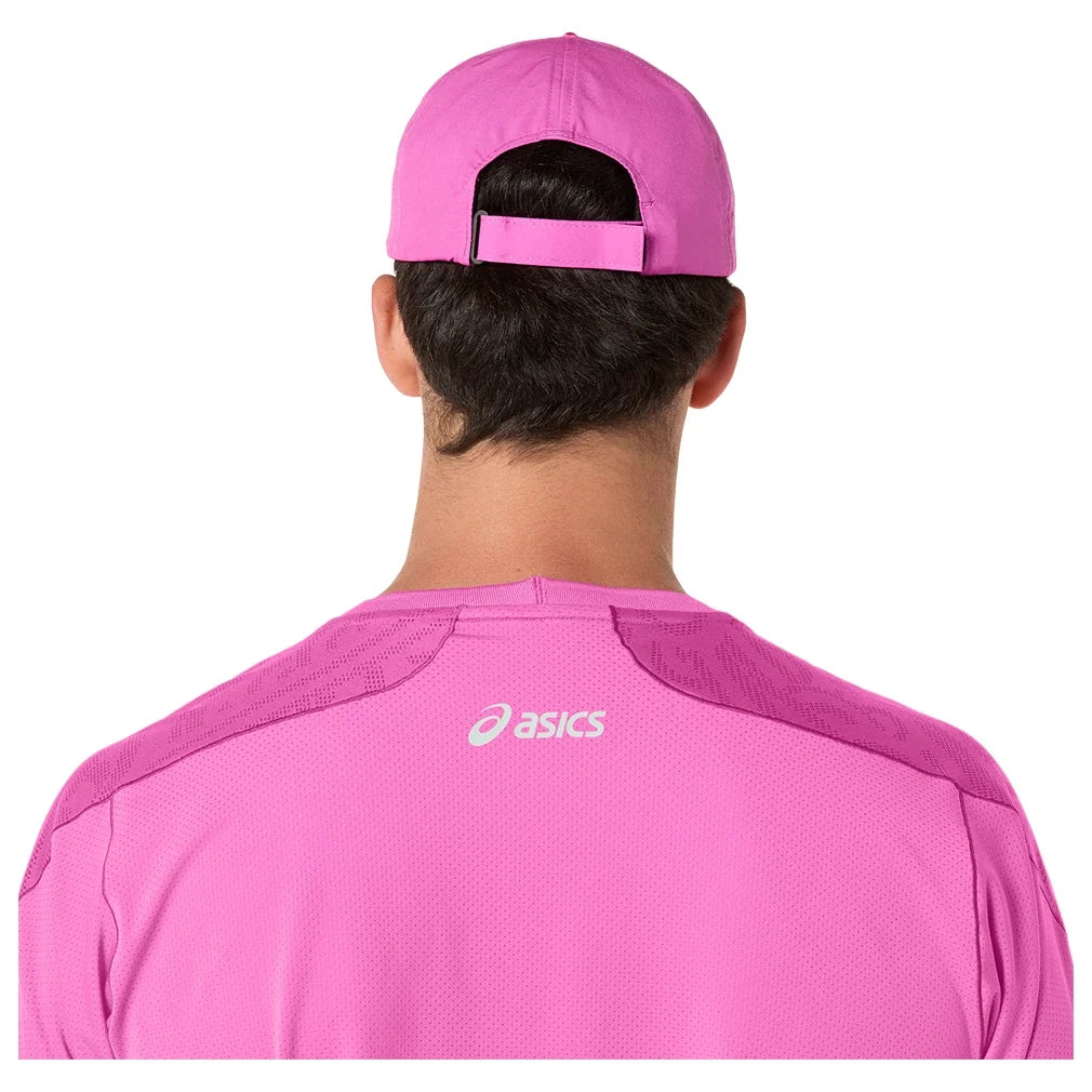 Men's Match Jacquard Short Sleeve Tennis Top Digital Sakura
