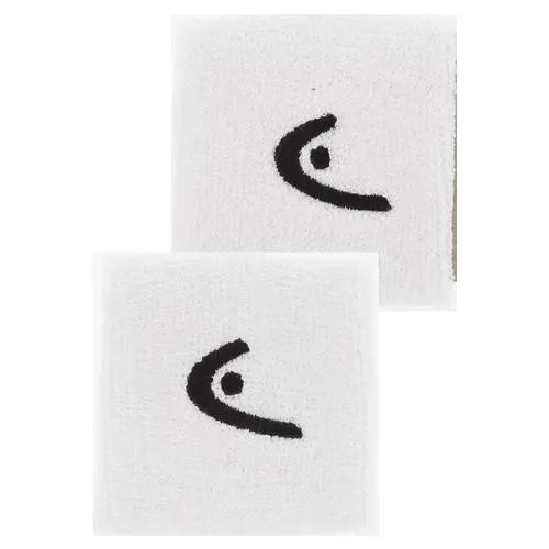 2.5 Inch Tennis Wristband 2 Pack White - Kings Dr