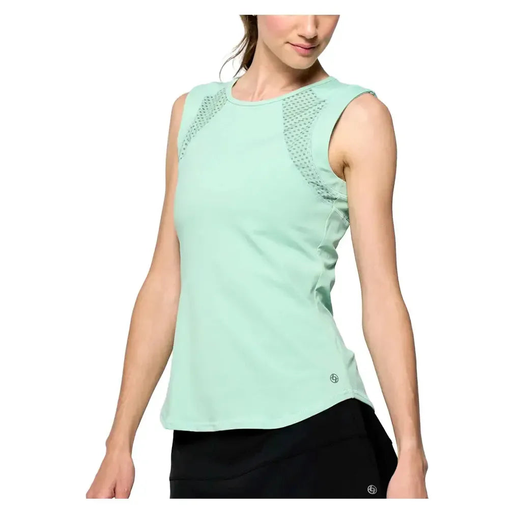 Women's Power Tennis Tank Lichen-Apparel-Lija-25A-1597T5LH25-Tennis Express