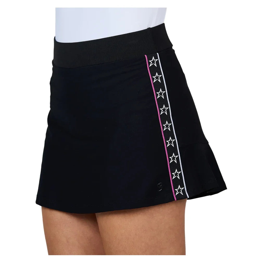 Women's Pinkology 14 Inch Tennis Skort Black
