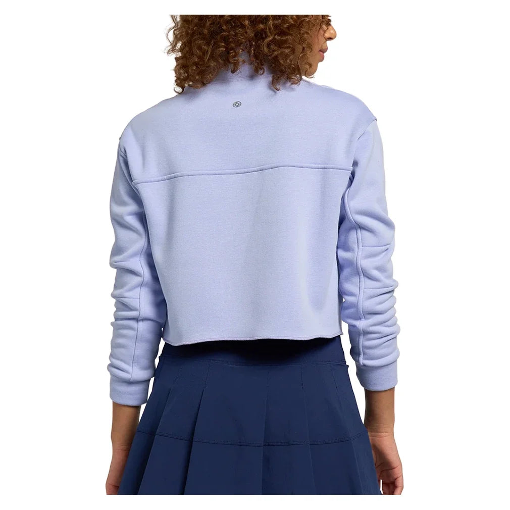 Women's Zip It Up Tennis Pullover Periwinkle