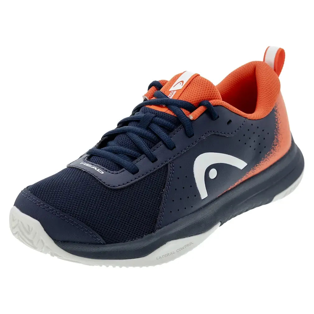 Juniors Sprint Court 4.0 Tennis Shoes Dark Blue and Red-Footwear-Head-275405DBRD-S25copy-Tennis Express
