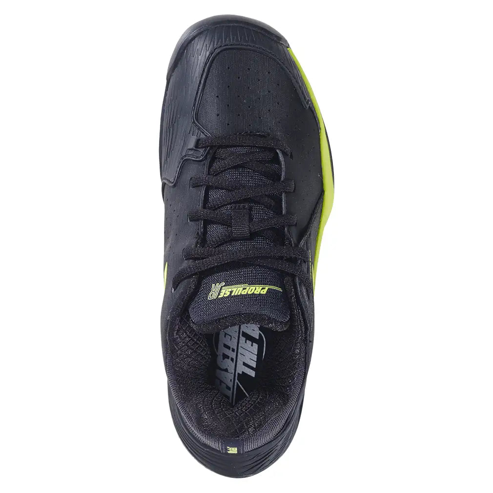 Juniors' Propulse All Court Tennis Shoes Black and Aero