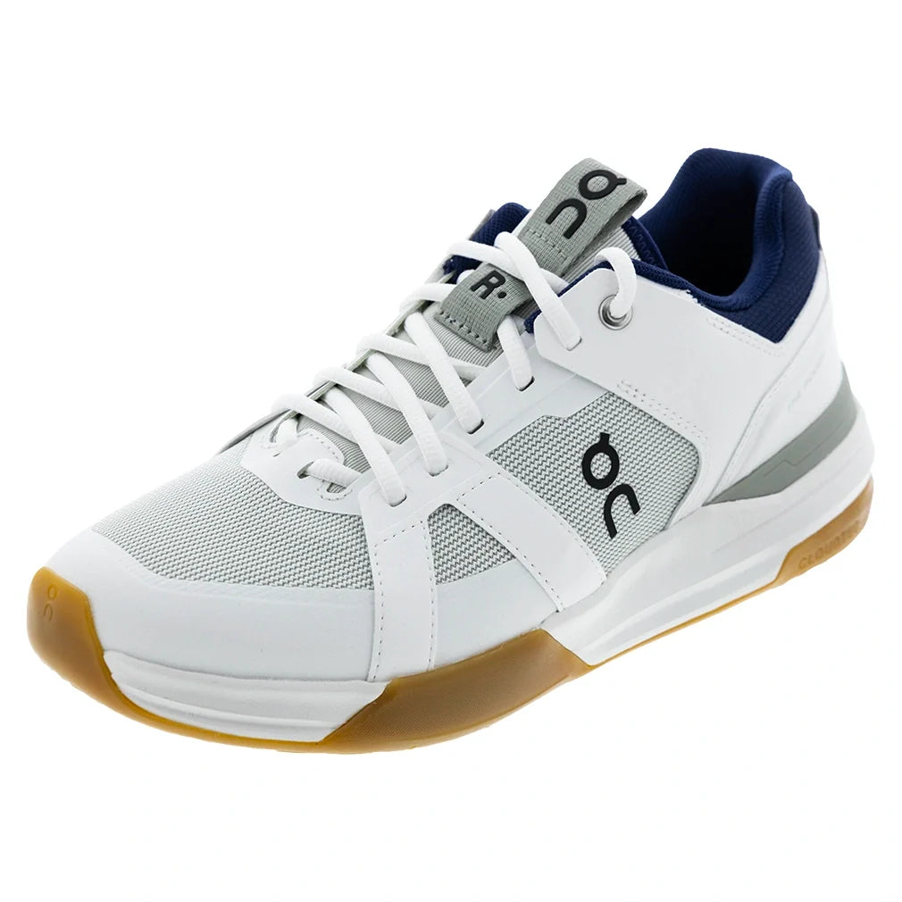 Men's THE ROGER Clubhouse Pro Tennis Shoes White and Iceberg