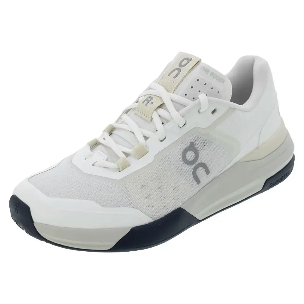 Men's THE ROGER Advantage Pro Clay Tennis Shoes White and Cream-Footwear-On-3MF10973218-U25_da106162-ea38-400b-b09c-847a10bc428d-Tennis Express