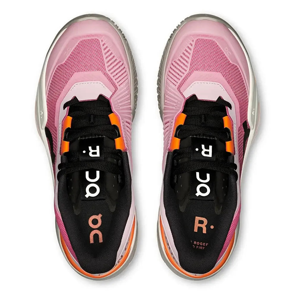 Men's THE ROGER Pro Fire Tennis Shoes Pink and Flame