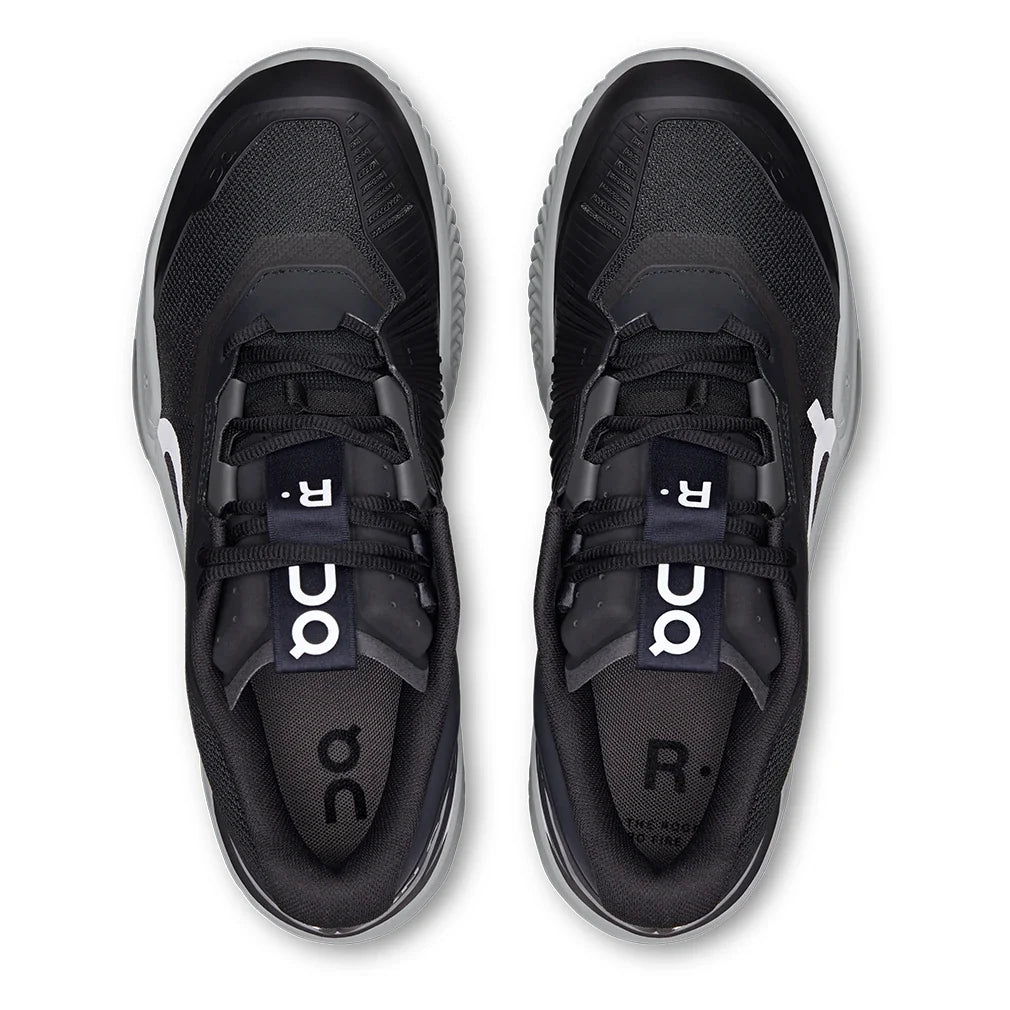 Men's THE ROGER Pro Fire Clay Tennis Shoes Black and Eclipse