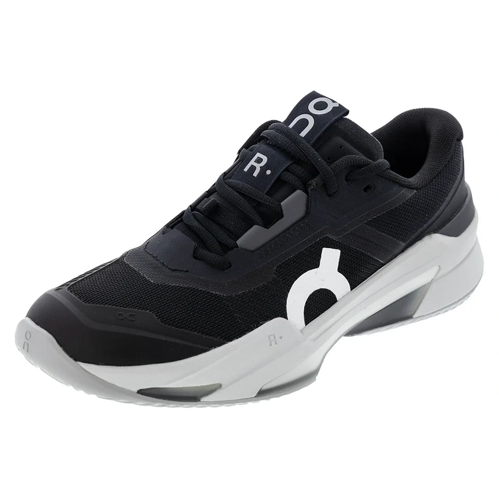Men's THE ROGER Pro Fire Clay Tennis Shoes Black and Eclipse-Footwear-On-3MF30820106copy-Tennis Express