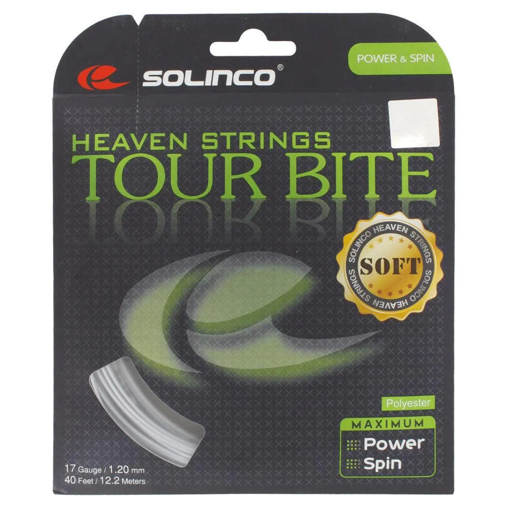 Tour Bite Soft Tennis String Light Silver-Strings-Solinco-45236-DEFAULT-L-Tennis Express