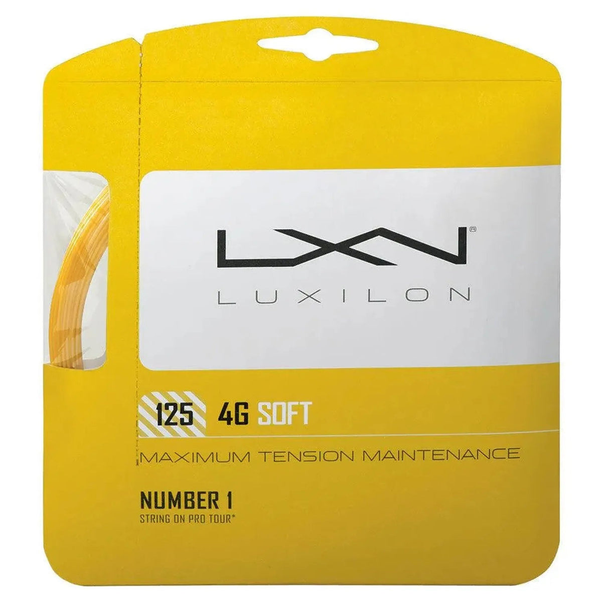 4G Soft 125/17G Tennis String Gold - Kings Dr