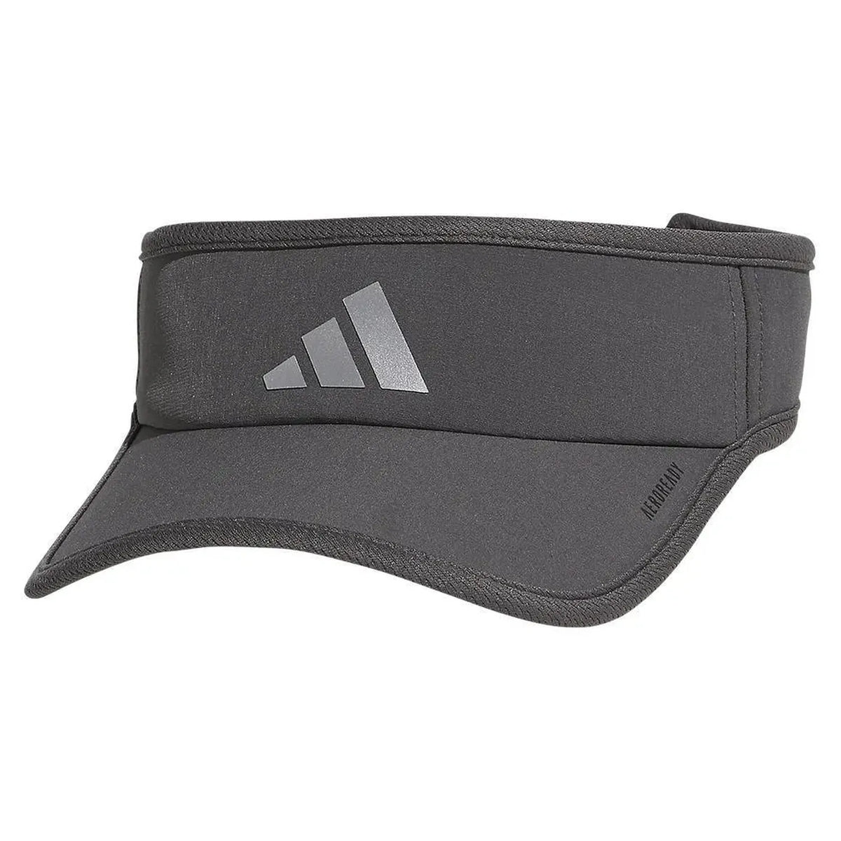 Menâ€™s Superlite 3 Visor Grey Six and Silver Metallic-Apparel-Adidas-5158652-1-Tennis Express