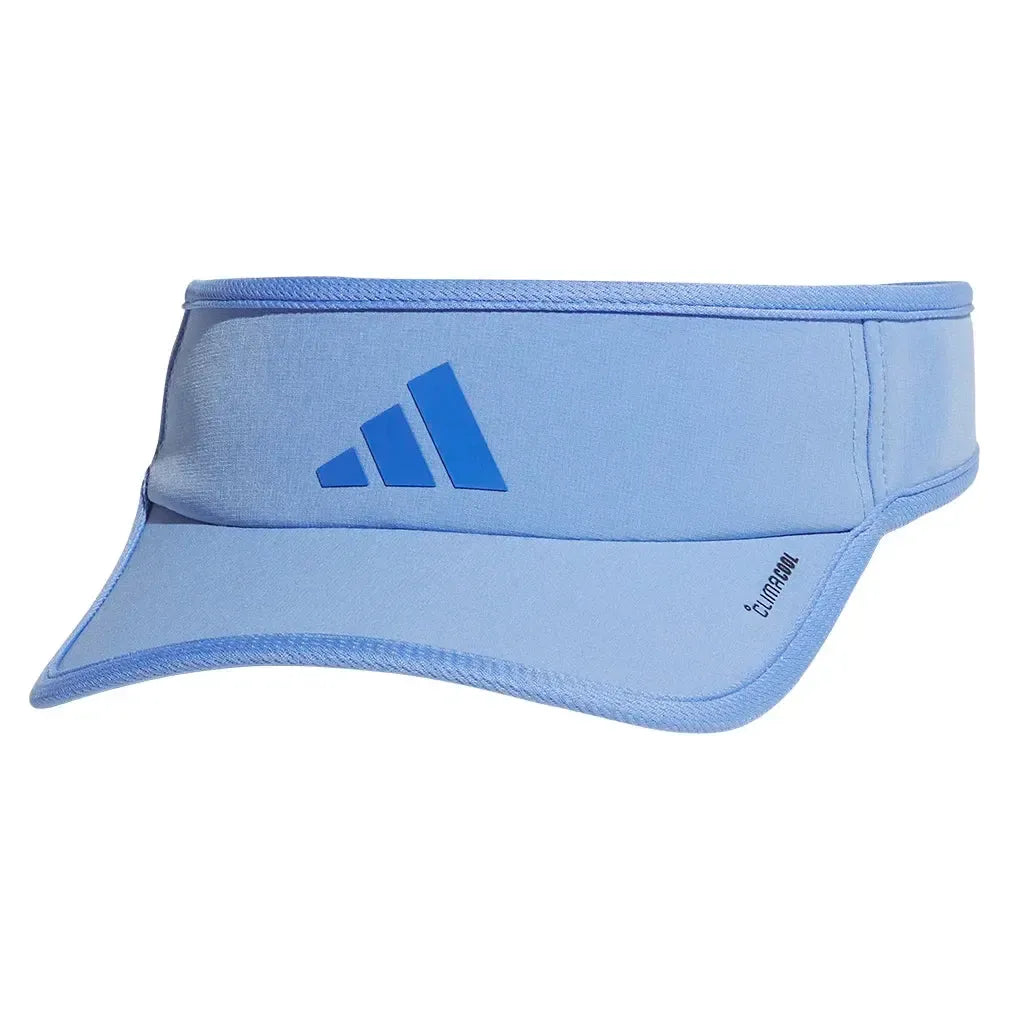 Men's Superlite 3 Visor Blue Fusion and Hi-Res Blue-Apparel-Adidas-5160116_01-Tennis Express