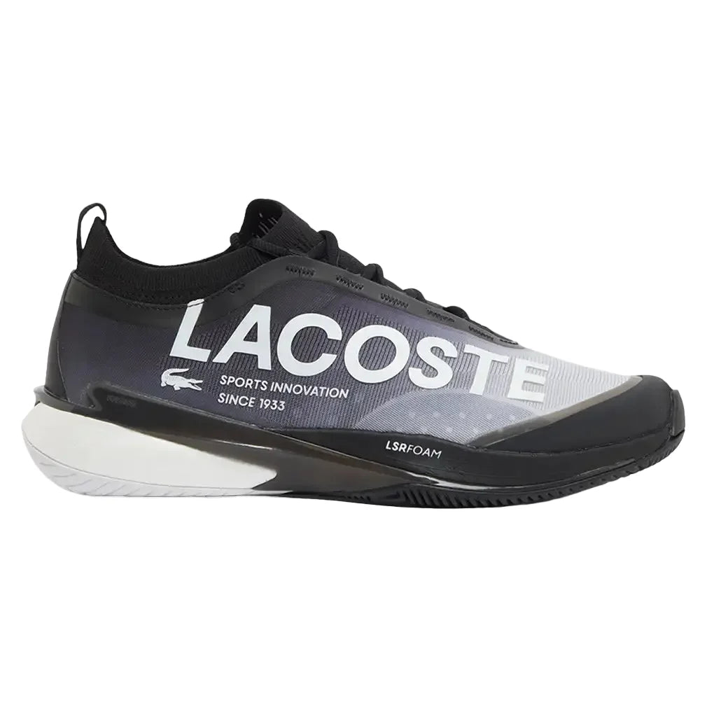 Men's AG-LT25 Lite Tennis Shoes Black and White
