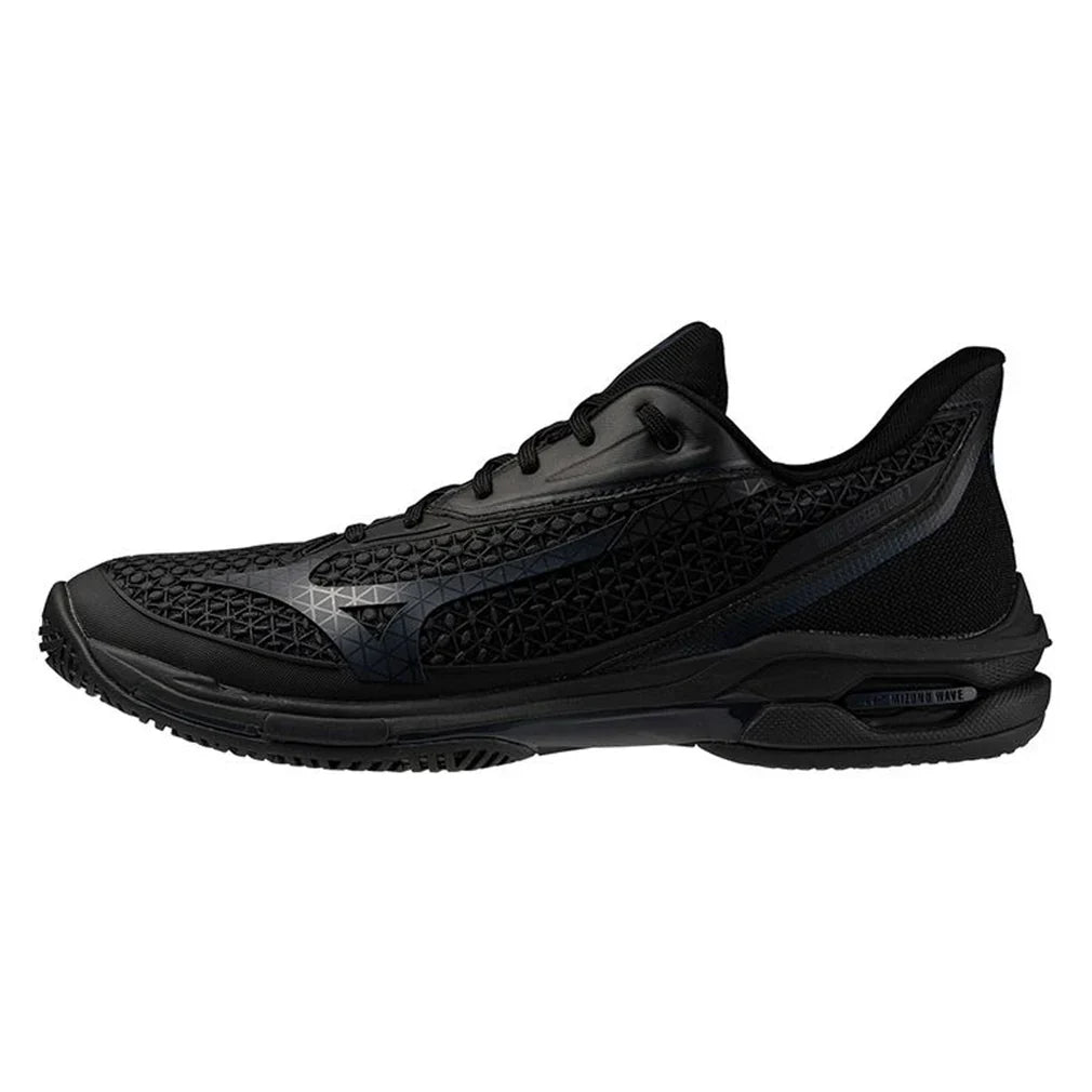 Unisex Wave Exceed Tour 7 AC Tennis Shoes Black