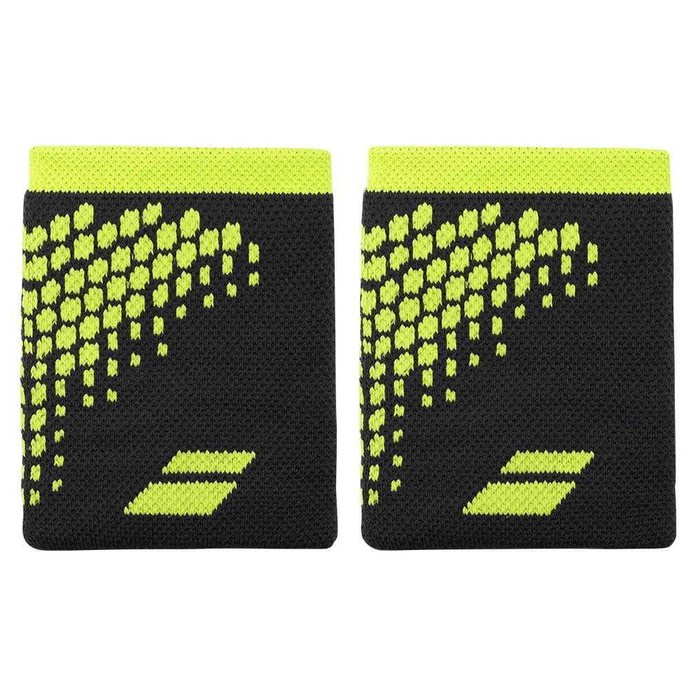 Jumbo Logo Tennis Wristbands Aero Grey-Accessories-Babolat-5UB1262-7019-1-Tennis Express