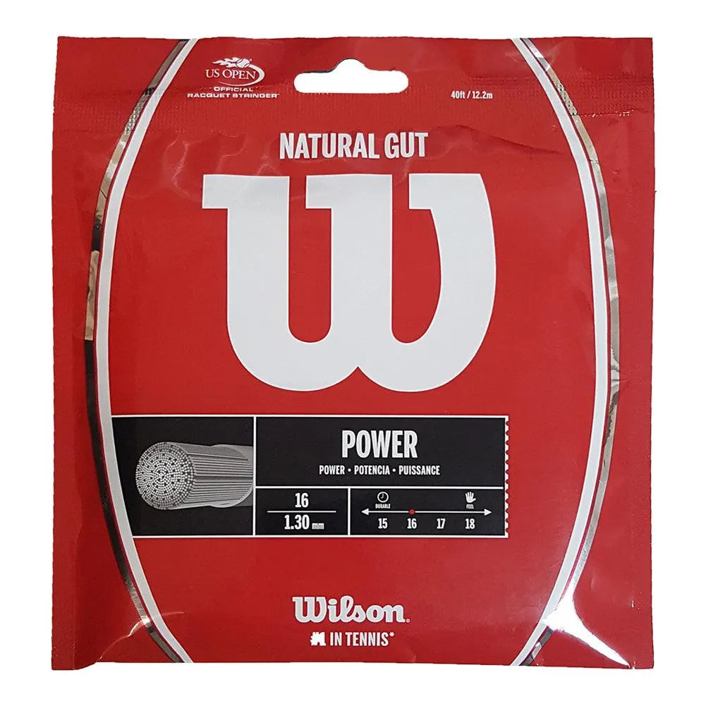 Natural Gut Tennis String-Strings-Wilson-65528-DEFAULT-L-Tennis Express
