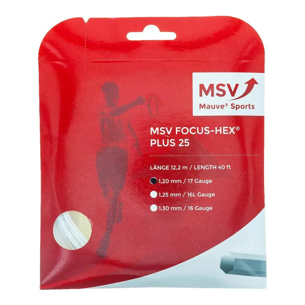 Focus Hex Plus 25 Tennis String-Strings-Mauve Sports-67226-WHITE-L-3-[Sku]-Tennis Express